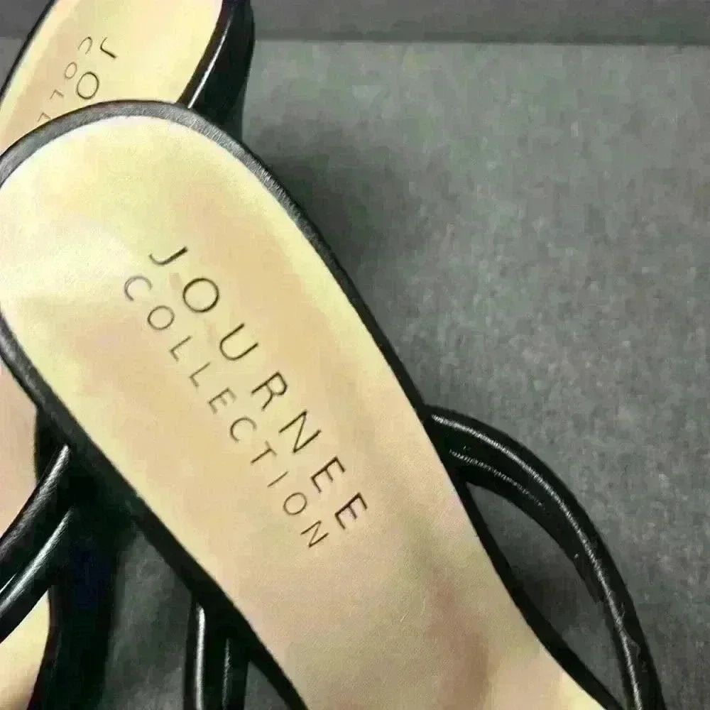 Journee Collection Louise Stiletto Pumps 4 1/4” Heel Women’s Size 9.5 - Picture 11 of 15